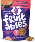 Cat Treats Crunchy Cat Treats, Healthy Low Calorie Kitten Snacks, Made without Wheat, Corn and Soy, Kitten Essentials, Made with Real Salmon and Cranberry, 30 Ounces