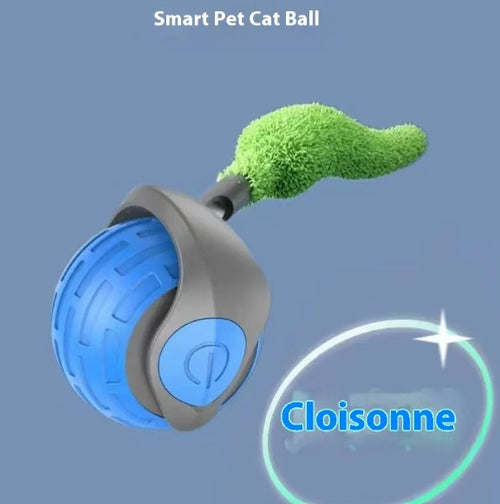 Bite-Resistant Interactive Cat Toy Ball