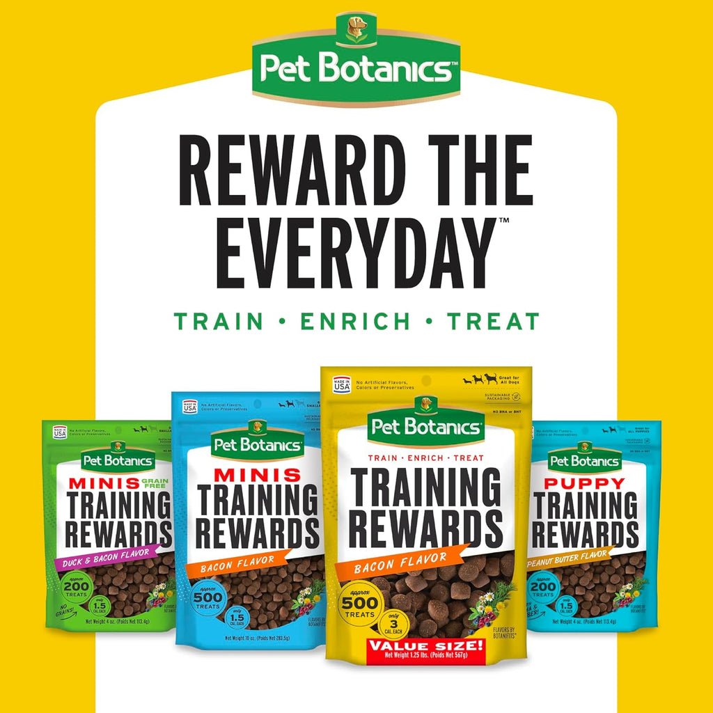 10 Oz. Pouch Training Reward Mini Soft & Chewy, Beef Flavor, with 500 Treats per Bag, the Choice of Top Trainers